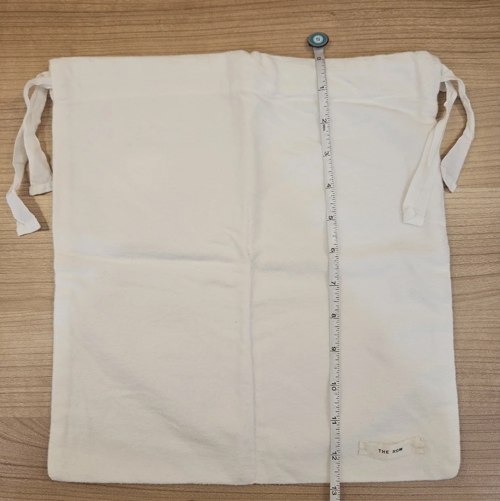 The Row Cream Partitioned Dust Bag